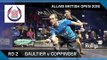 Squash: Gaultier v Coppinger - Allam British Open 2016 - Men's Rd 2 Highlights