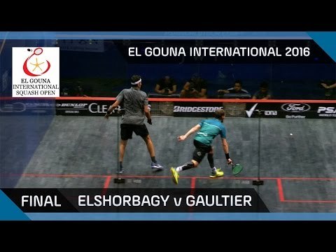 Squash: Mo. Elshorbagy v Gaultier - El Gouna International 2016 Final Highlights