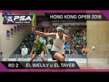 Squash: Hong Kong Open 2016 - El Welily v El Tayeb - Rd 2 Highlights