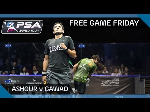 Squash: Free Game Friday - Ashour v Gawad - Hong Kong Open 2016