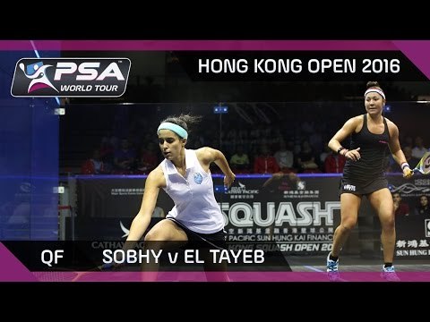 Squash: Hong Kong Open 2016 - Sobhy v El Tayeb - QF Highlights