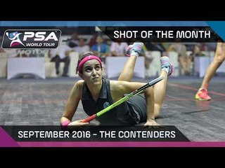 Squash: Shot Of The Month September 2016 - The Contenders