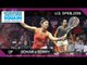 Squash: Gohar v Sobhy - U.S. Open 2016 - QF Highlights