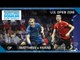 Squash: Matthew v Farag - U.S. Open 2016 - QF Highlights