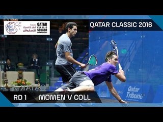 Squash: Momen v Coll - Qatar Classic 2016 Rd 1 Highlights