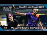 Squash: Ma.ElShorbagy v Simpson - Channel VAS Championship at St Georges Hill 2016 Rd 1 Highlights