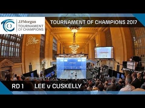 Squash: Lee v Cuskelly - Tournament of Champions 2017 Rd 1 Highlights