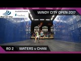 Squash: Waters v Chan - Windy City Open 2017 Rd 2 Highlights