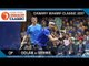 Squash: Golan v Serme - Canary Wharf Classic 2017 QF Highlights