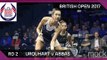 Squash: Urquhart v Abbas - British Open 2017 Rd 2 Highlights
