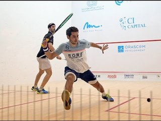 Squash: Gawad v Rösner (Rain Affected) - El Gouna International 2017 QF