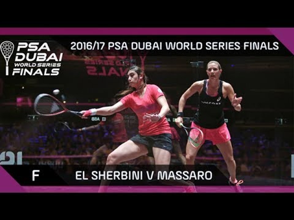 Squash: El Sherbini v Massaro - Final - PSA Dubai World Series Finals 2016/17