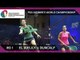 Squash: El Welily v Duncalf - PSA Women's World Championship Rd 1 Highlights