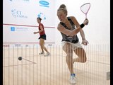 Squash: Serme v Chinappa (Rain Affected) - PSA Women's World Championship QF