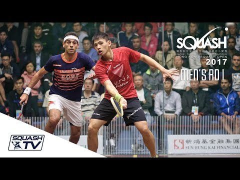 Squash: Hong Kong Open 2017 - Men's Rd 1 Roundup [Pt.1]