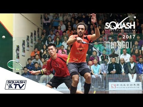 Squash: Hong Kong Open 2017 - Men's Rd 1 Roundup [Pt.2]