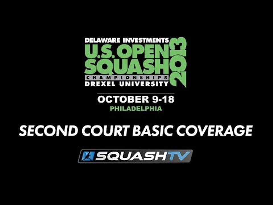 Delaware Investments US Open 2013 - Day1, Evening Session - Second Court Basic Coverage