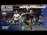 Squash: Men's Rd 3 Roundup Pt. 1 - US Open 2018