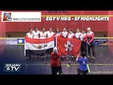 Squash: Egypt v Hong Kong - WSF Women's World Team Champs 2018 - Semi-Final