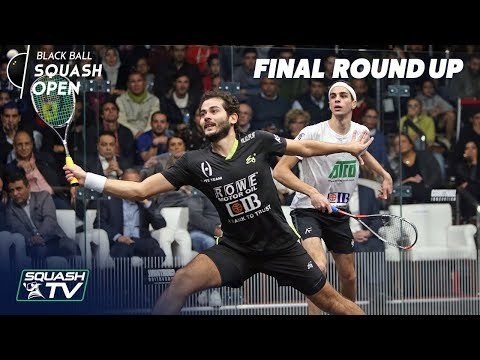 Squash: CIB Black Ball Open 2018 - Final Roundup