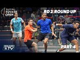 Squash: CIB Black Ball Squash Open 2018 - Rd 2 Roundup P4