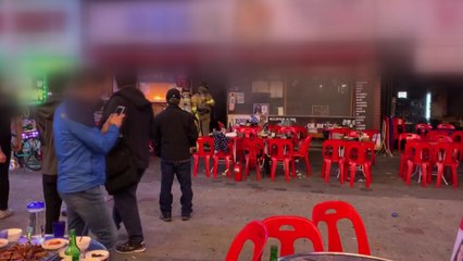 닭꼬치 식당에서 불..."요리하던 40대 화상" / YTN