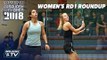 Squash: Women's Rd 1 Roundup - Hong Kong Open 2018
