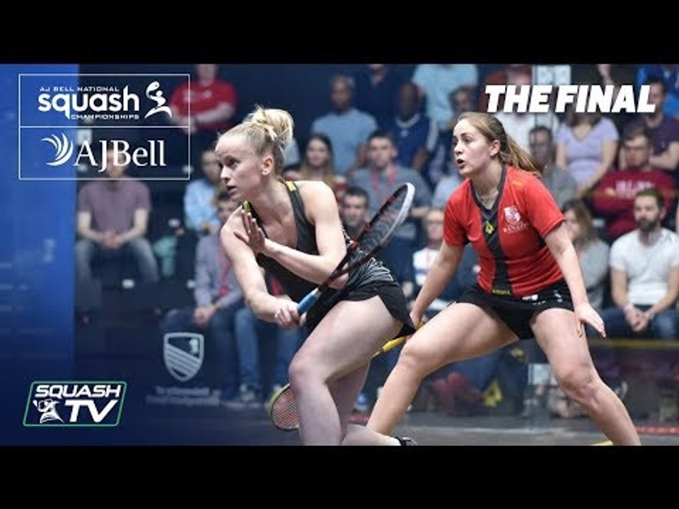 Squash: Evans v Whitlock - AJ Bell British National Championships 2019 Final Roundup