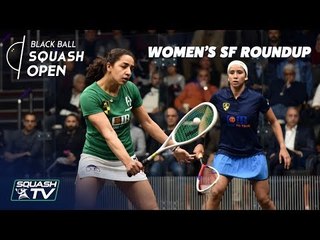 Squash: Women's Black Ball Open 2019 - Semi-Final Roundup