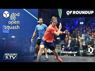 Squash: DPD Open 2019 - Men's QF Roundup