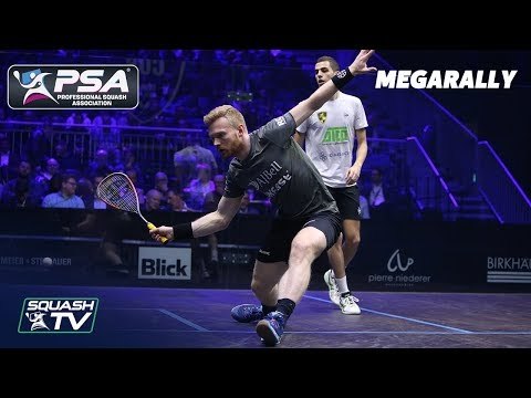 THIS IS WHAT WE CAME TO SEE... BRUTAL! - Makin v Farag - Squash MegaRally