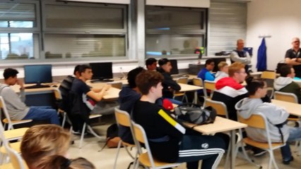 Intervention de la SNCF au lycée Hanzelet de Pont-à-Mousson