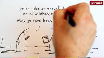 Rencontre avec Xavier Gorce, le dessinateur de pingouins