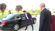 Erdoğan-Salih görüşmesi başladı