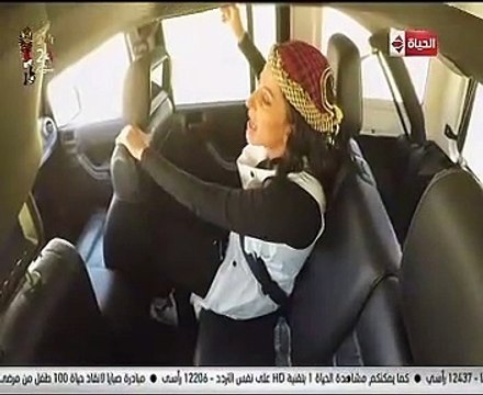 عندى ديسك .. شاهد الفنانة حنان مطاوع تنهار فى هانى فى الألغام