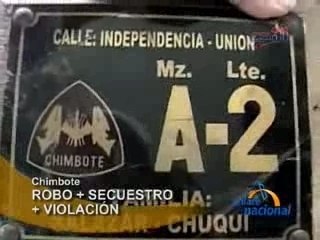 ROBO + SECUESTRO + VIOLACIÓN - CHIMBOTE