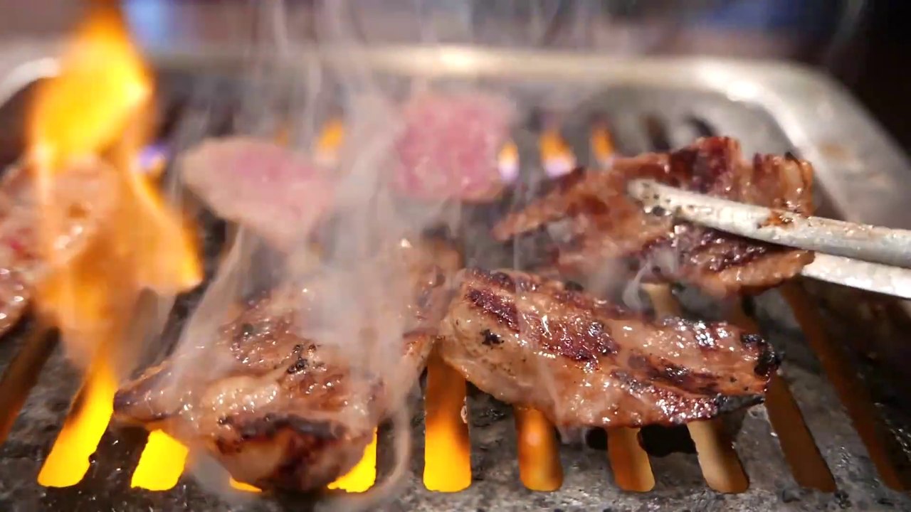 Street Food Market | Japanese Food - WAGYU A5 BEEF Grilled Steak Tokyo Japan