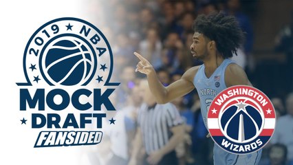2019 NBA Mock Draft - Wizards select Coby White with No. 9 Pick
