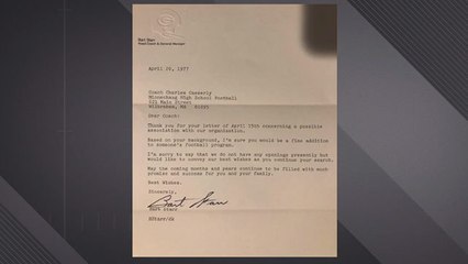 Casserly tells story of getting coaching rejection letter from Starr