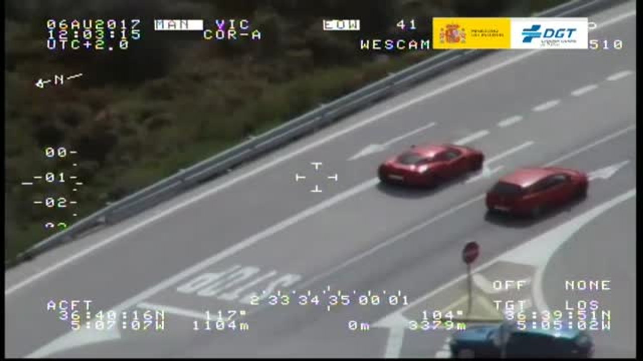 Un conductor gallego pierde 28 puntos del carnet en menos de una semana