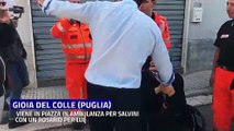 Anziana incontra Salvini in Puglia