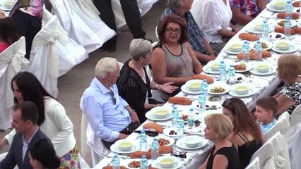 Alanya'da yaşayan yabancılara iftar