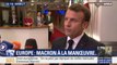 Emmanuel Macron à Bruxelles: 