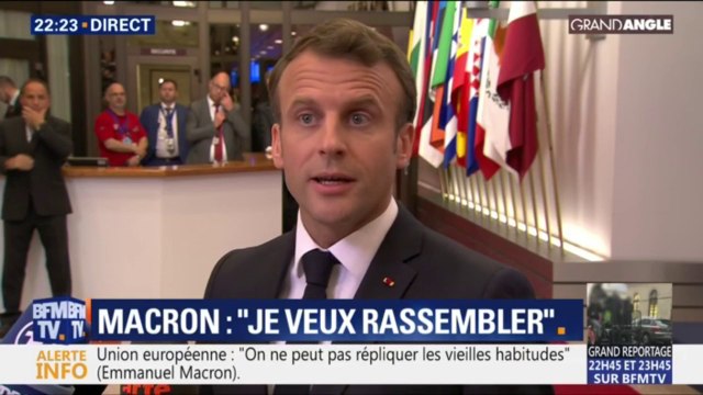 Emmanuel Macron sur les européennes: Le résultat de dimanche est une bonne base