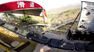 Great Wall of China Crazy Toboggan Run - POV Mutianyu Sled Ride