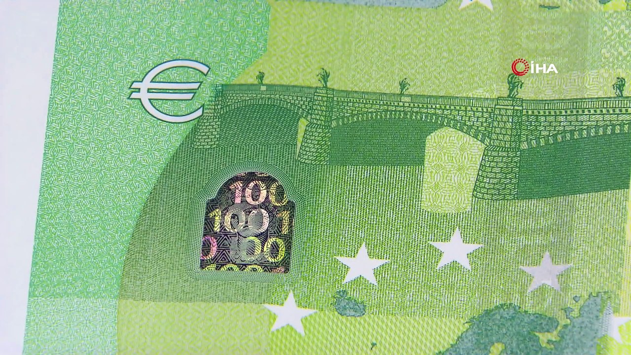 - Yeni 100 Ve 200 Euro'lar Dolaşıma Girdi- Yeni Banknotlarda Yüksek Güvenlik Özellikleri Bulunuyor