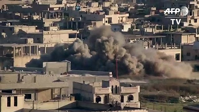 Una veintena de civiles muertos en ataques del régimen sirio contra yihadistas