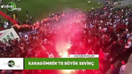 Karagümrük'te büyük sevinç