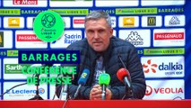 Conférence de presse Le Mans FC - Gazélec FC Ajaccio (1-2) :  (LEMANS) - Hervé DELLA MAGGIORE (GFCA) - 2018/2019