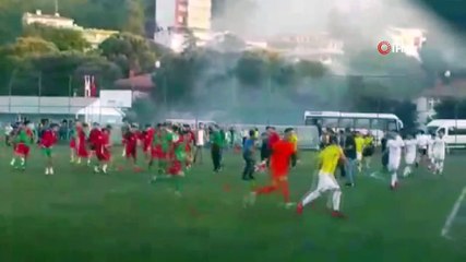 U19 Türkiye Şampiyonasında saha karıştı